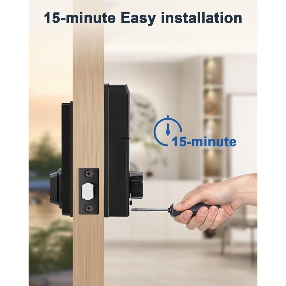 Smart Lock Fingerprint Keyless Entry Door Lock - Picture 7 of 7